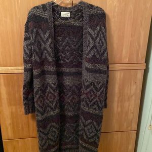 Universal thread long cardigan